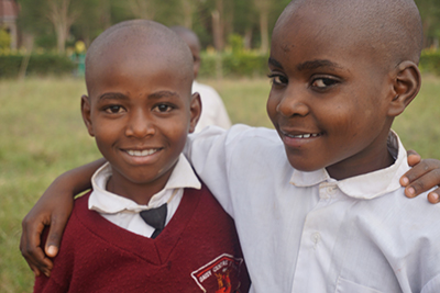 Freundschaft Qualität Bildung Afrika Kenia Patenkind