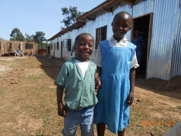Patenkind Geschwister Junge Mädchen Kenia Afrika