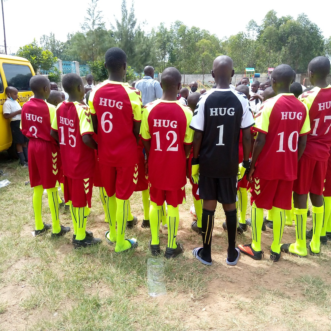Fussballteam Patenkinder Kenia